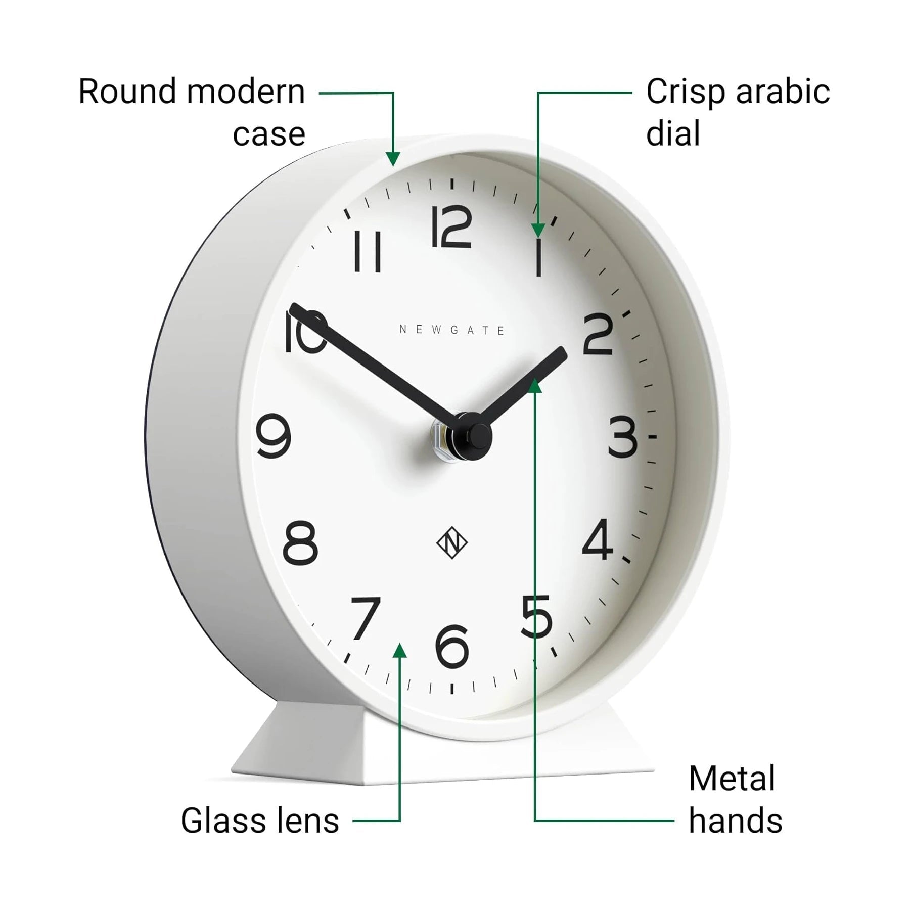 M Mantel Echo Desk Clock - DIGS