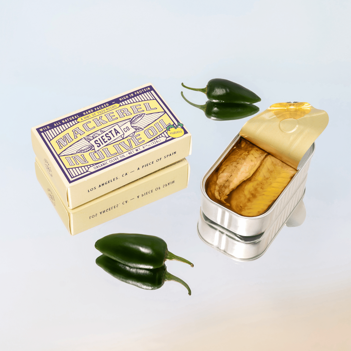 Mackerel in Yuzu Koshō EVOO - DIGS