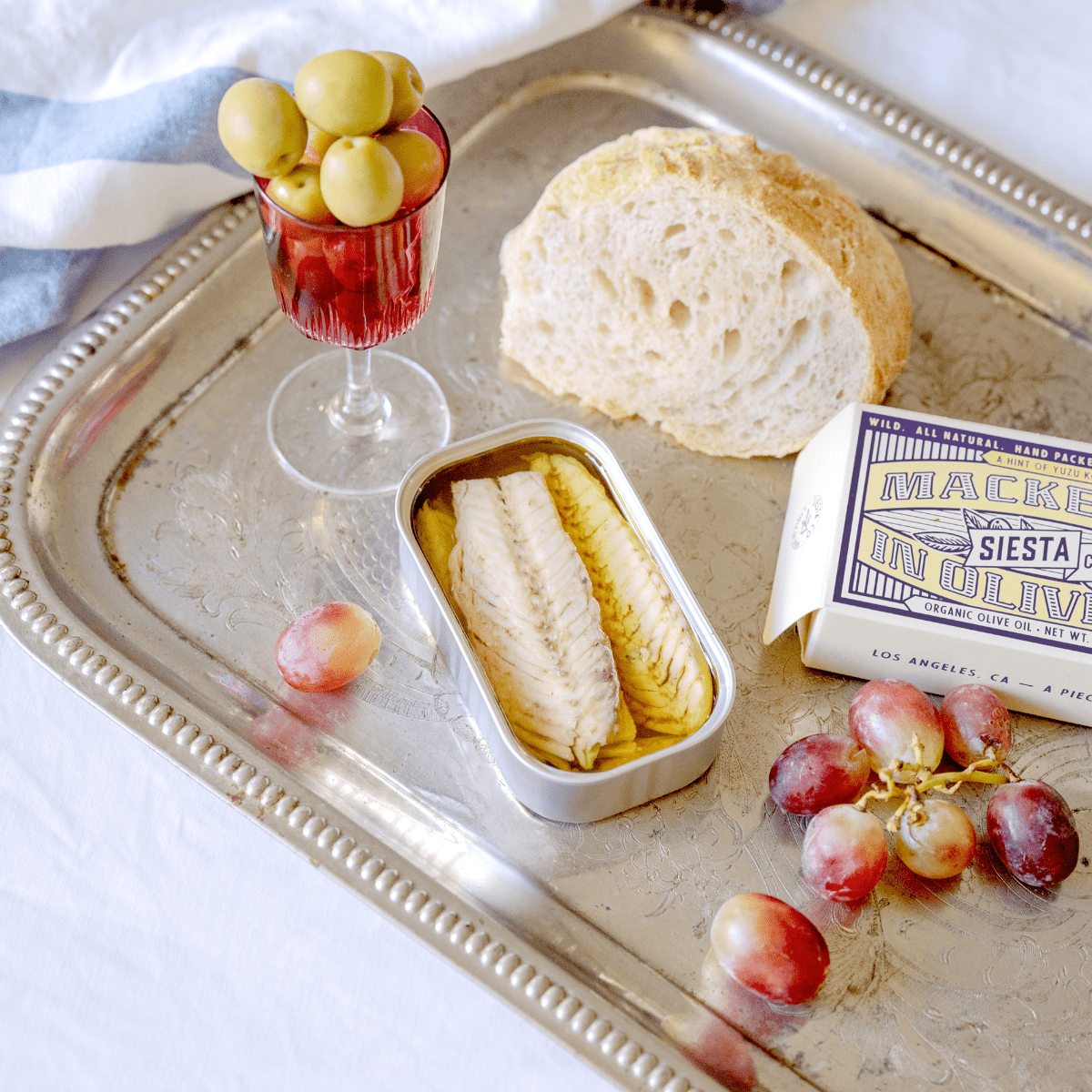 Mackerel in Yuzu Koshō EVOO - DIGS