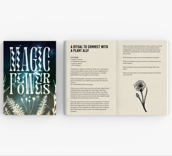 Magic Flowers Book & Bookmark - DIGS