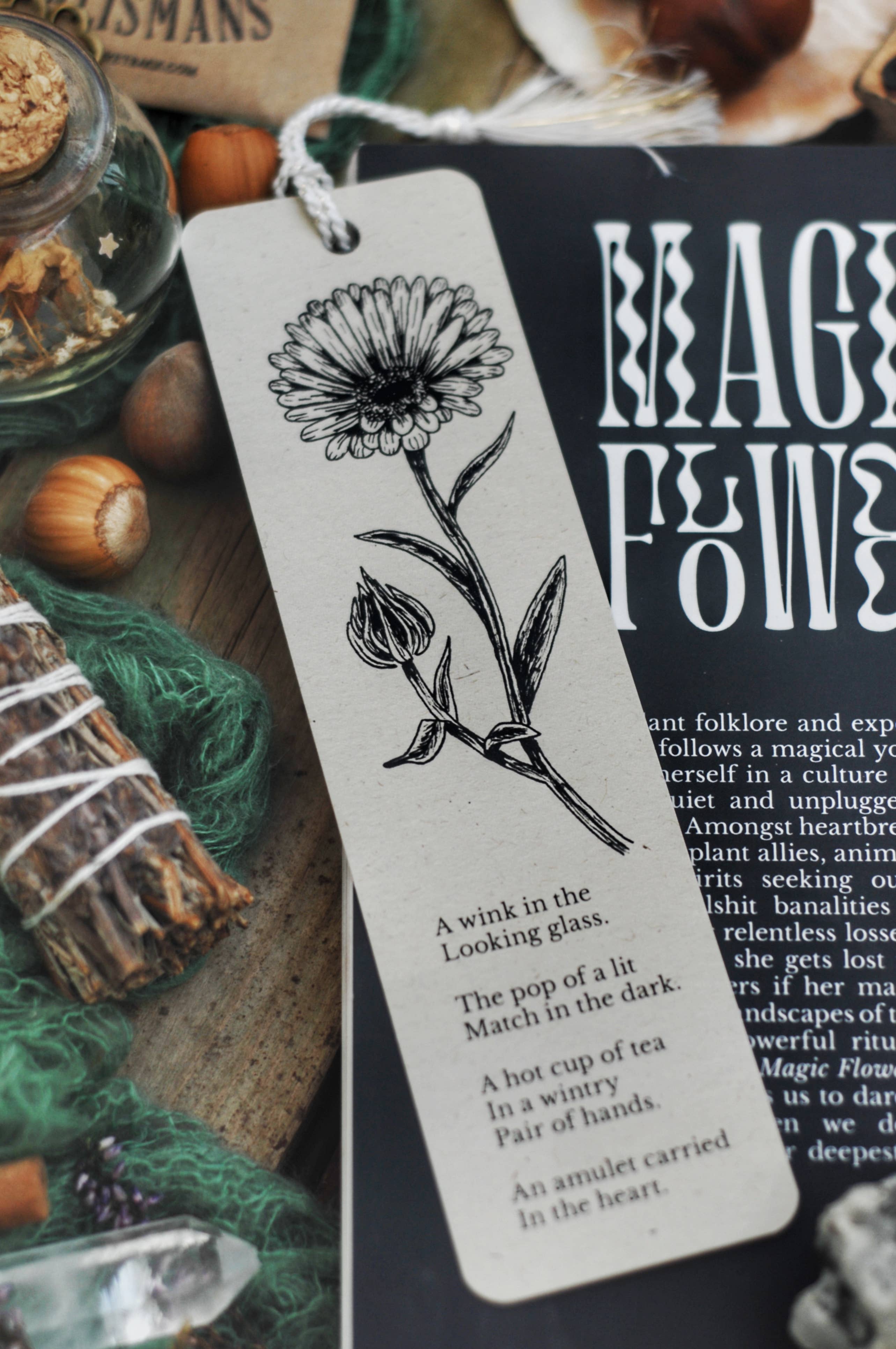Magic Flowers Book & Bookmark - DIGS