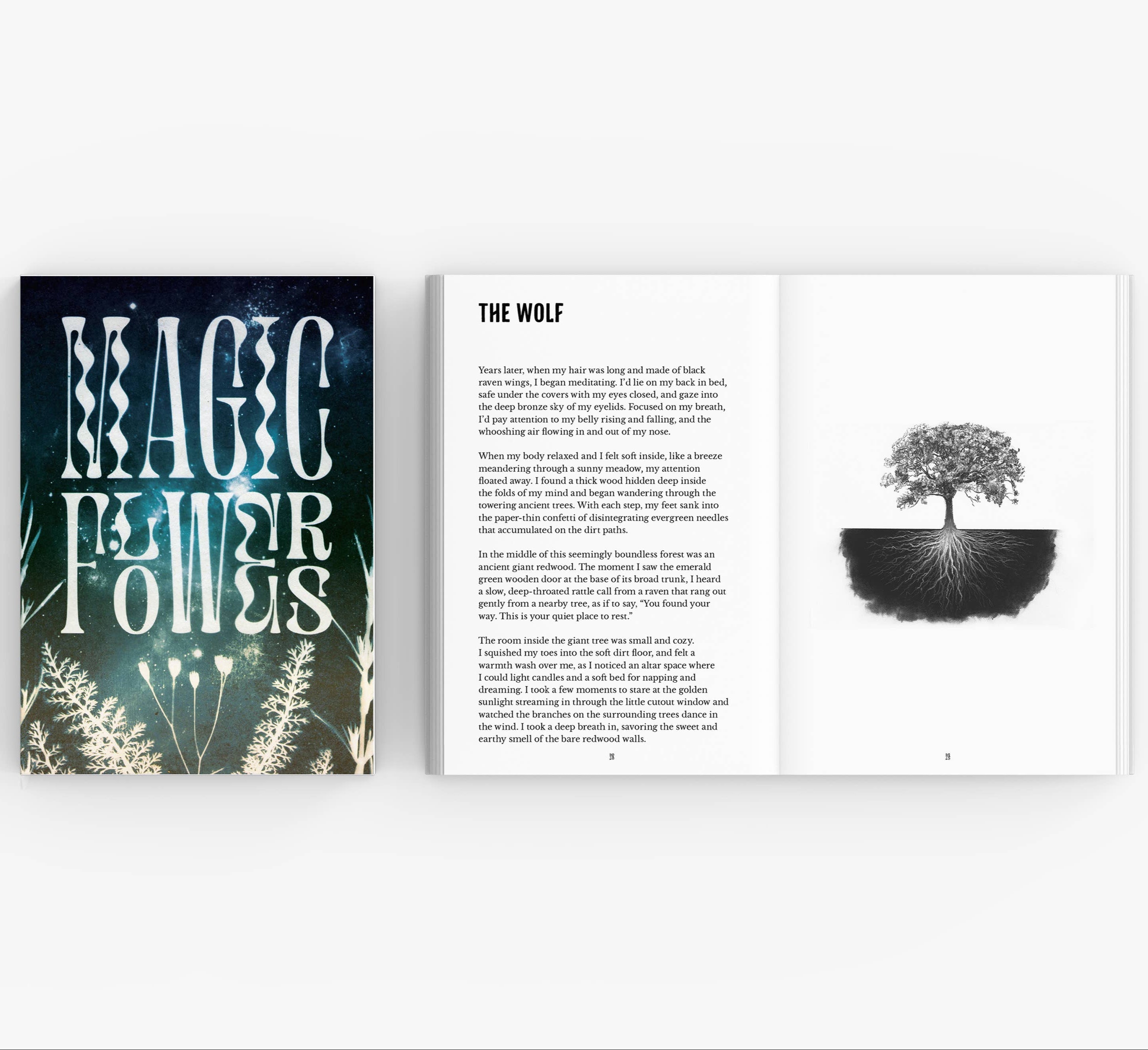 Magic Flowers Book & Bookmark - DIGS