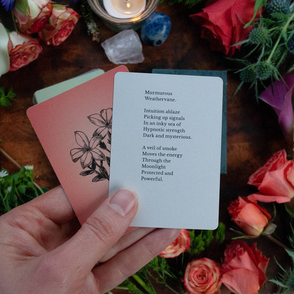 Magic Flowers Poetry Card Deck - DIGS