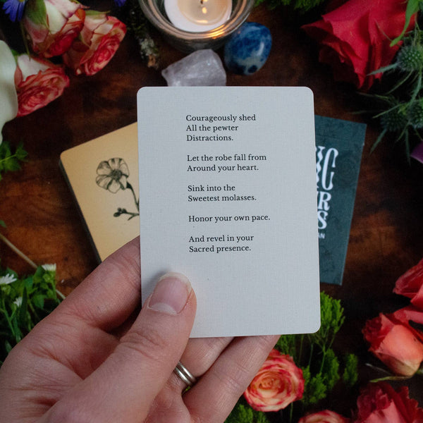 Magic Flowers Poetry Card Deck - DIGS