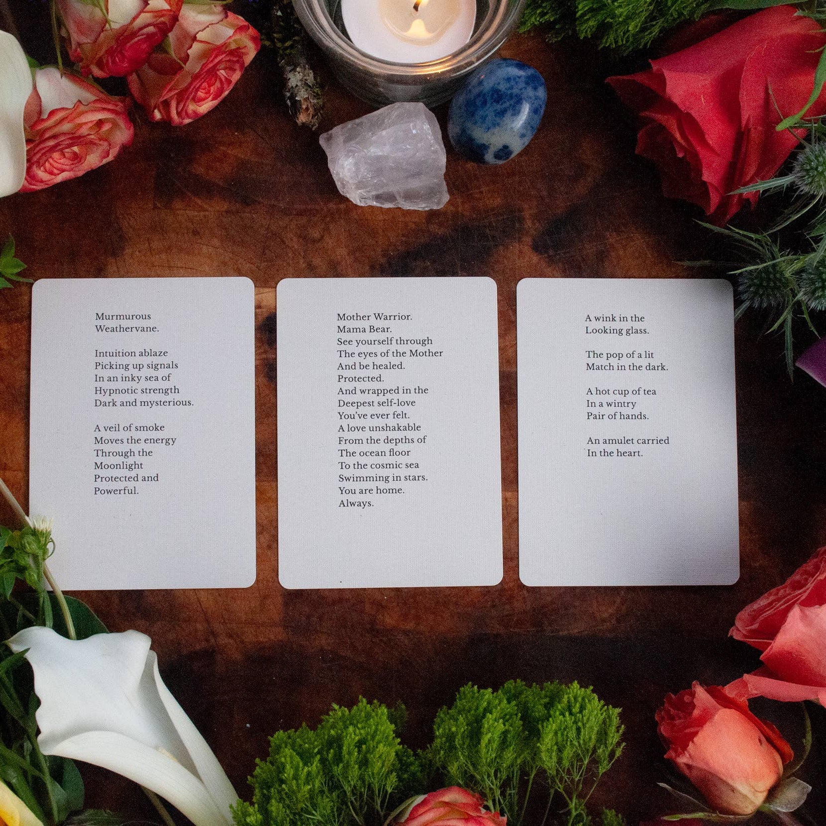 Magic Flowers Poetry Card Deck - DIGS