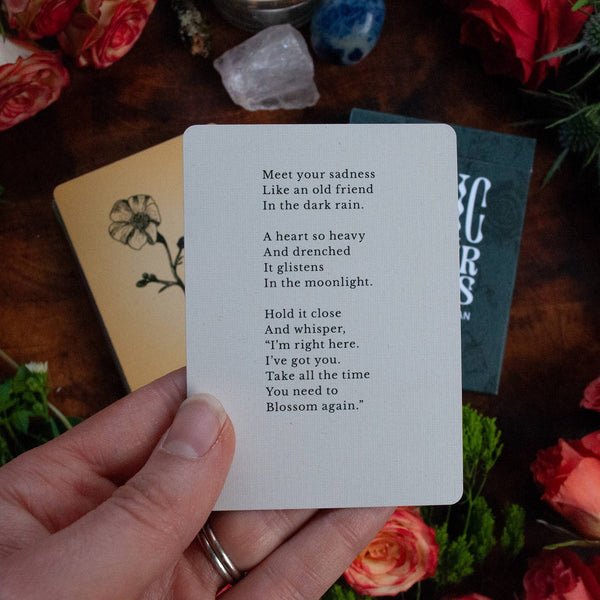Magic Flowers Poetry Card Deck - DIGS