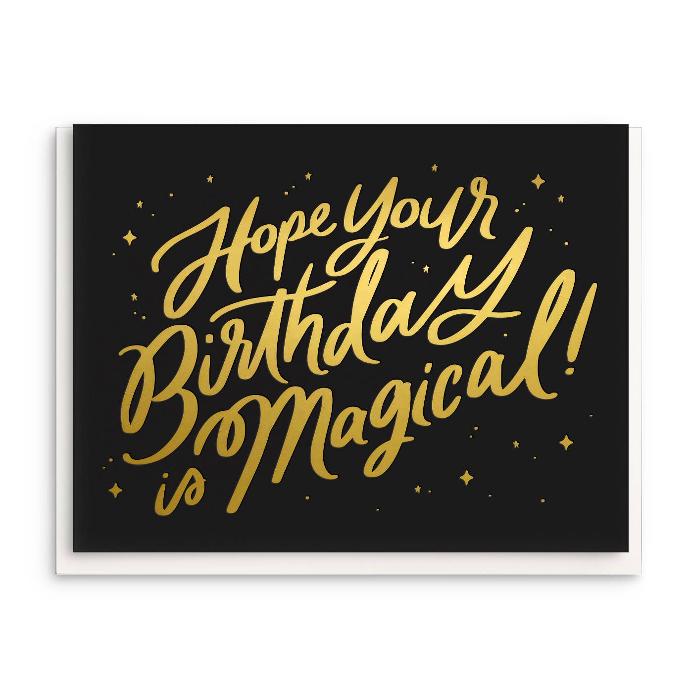 Magical Birthday Foil Birthday Card - DIGS