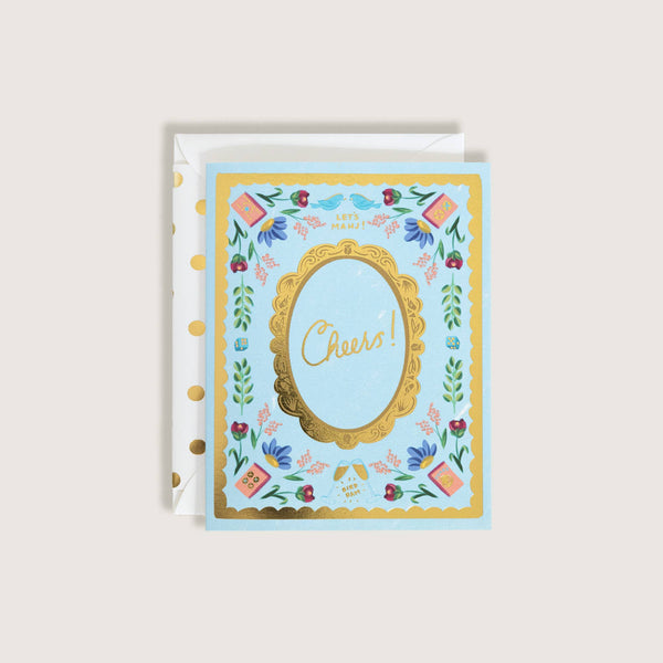 Mahjong (Bird, Bam!) Cheers Card - DIGS