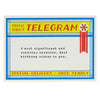 Mailslot Telegram Birthday Card - DIGS