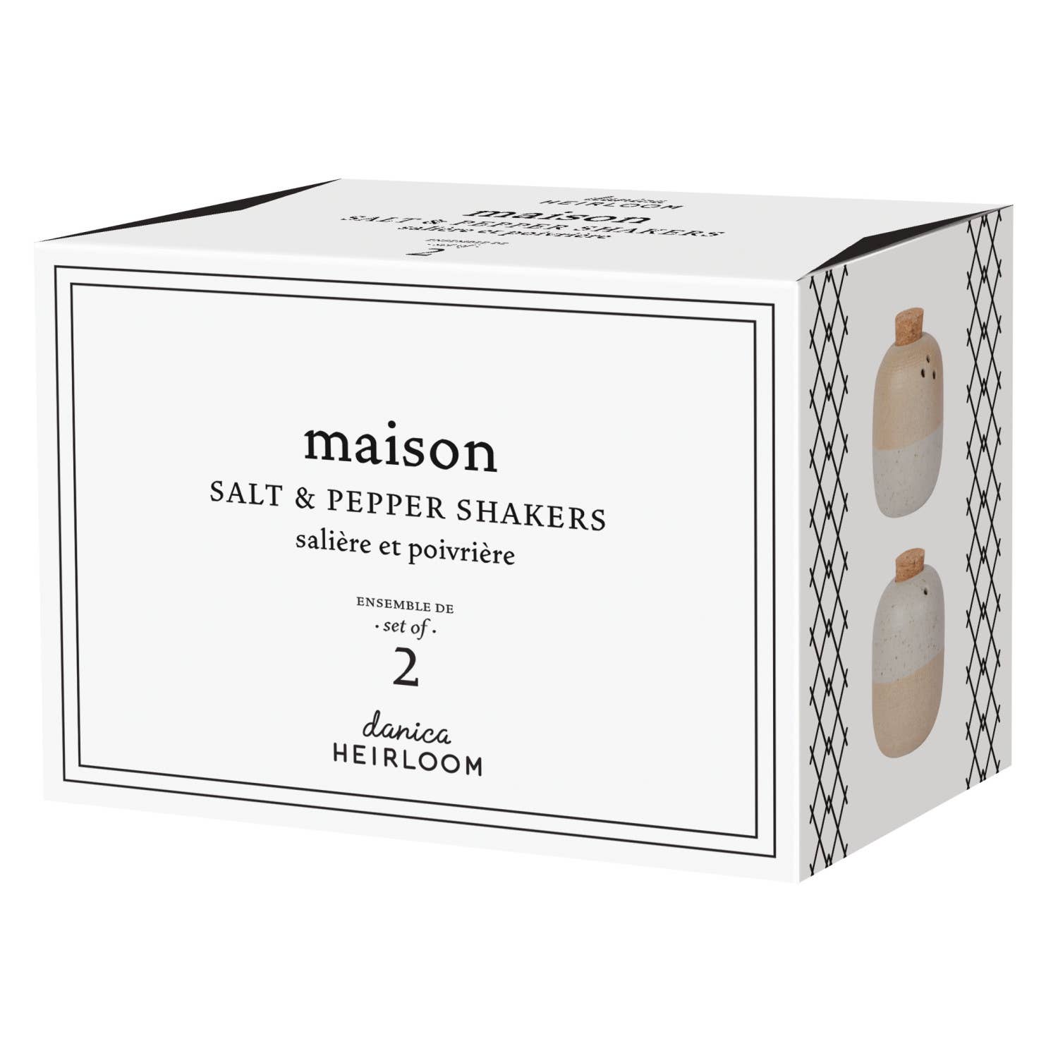 Maison Salt & Pepper Shakers Set of 2 - DIGS