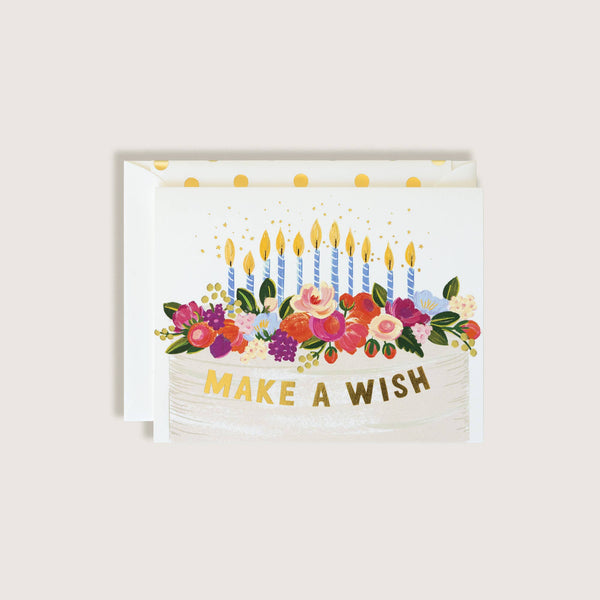 Make A Wish Birthday Card - DIGS