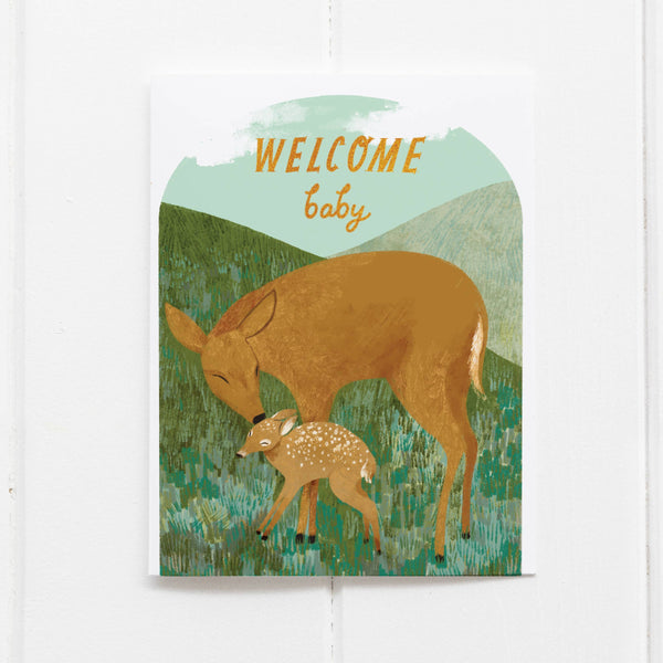 Mama Deer Baby Card - DIGS