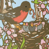 Mama Robin Red Breast Mother's Day Card - DIGS