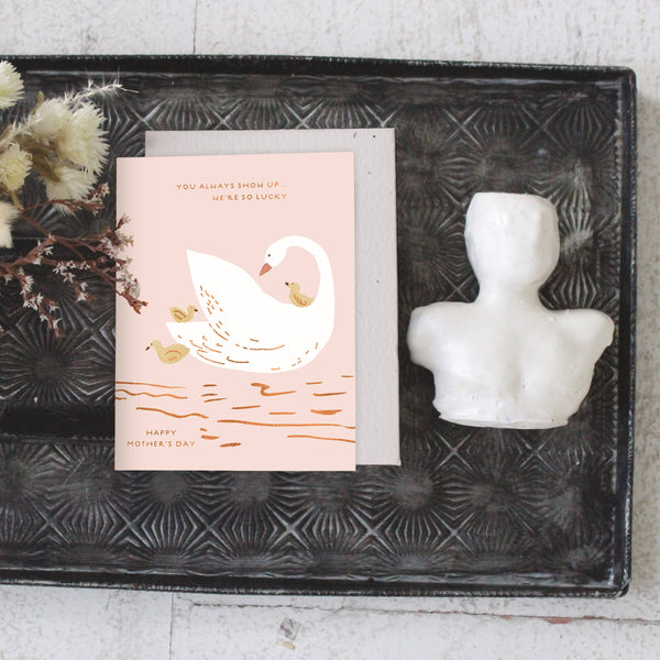 Mama Swan Mother's Day Card - DIGS