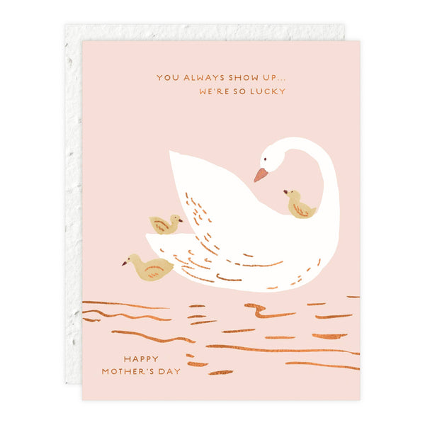Mama Swan Mother's Day Card - DIGS