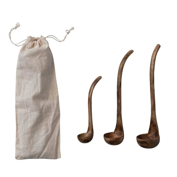 Mango Wood Ladles, Set/3 - DIGS