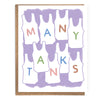 Many Tanks Thank You Card - DIGS