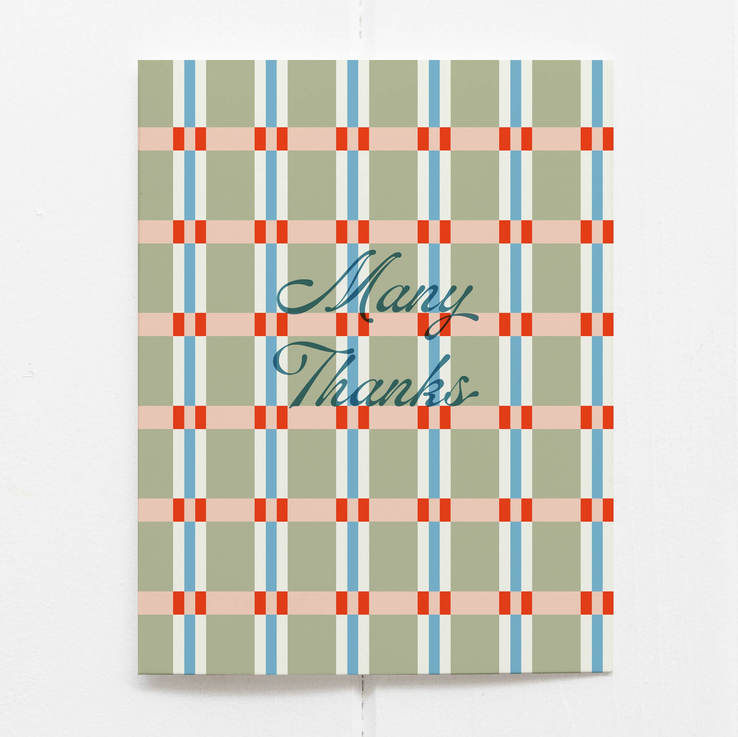 Many Thanks Card - DIGS