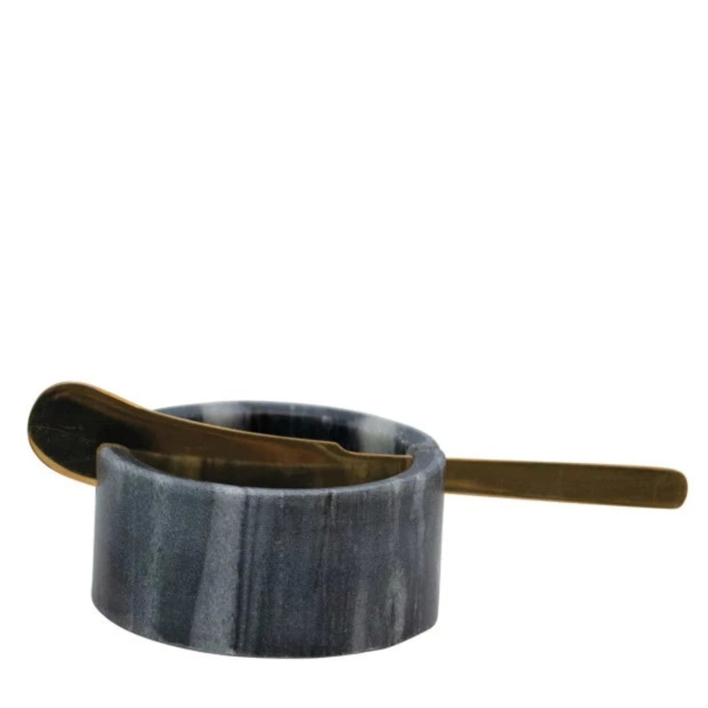 Marble Bowl With Knife - DIGS