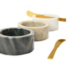 Marble Bowl With Knife - DIGS