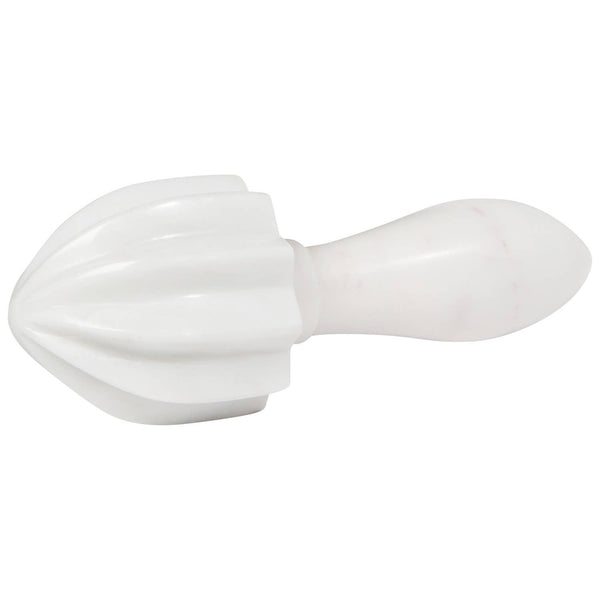 Danica Brands Hku3544d 2.5 x 6.75 in. Marble Citrus Reamer, White Danica Brands Hku3544d 2.5 x 6.75 in. Marble Citrus Reamer, White