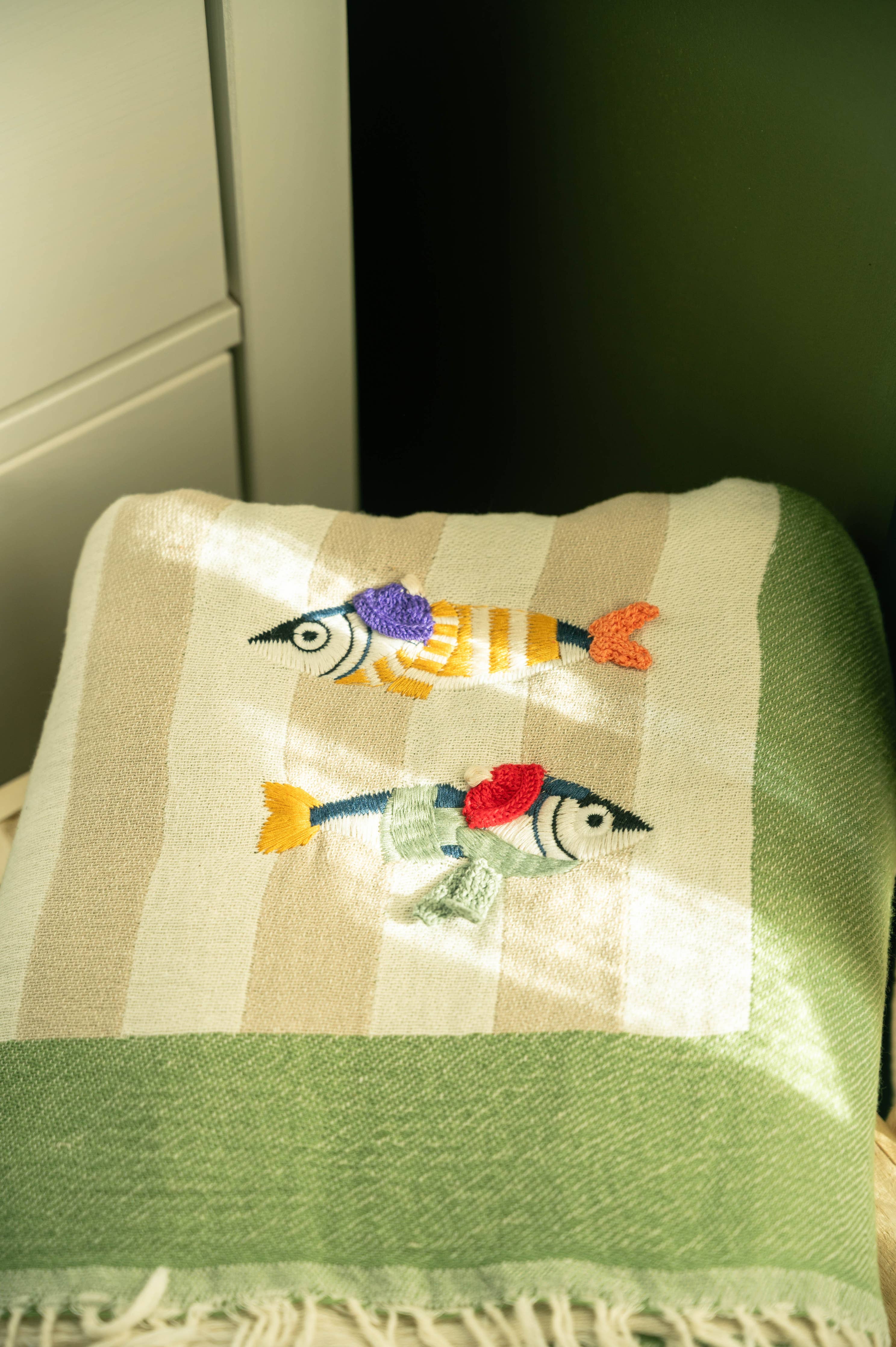 Maris Hand-Stitched Throw - DIGS