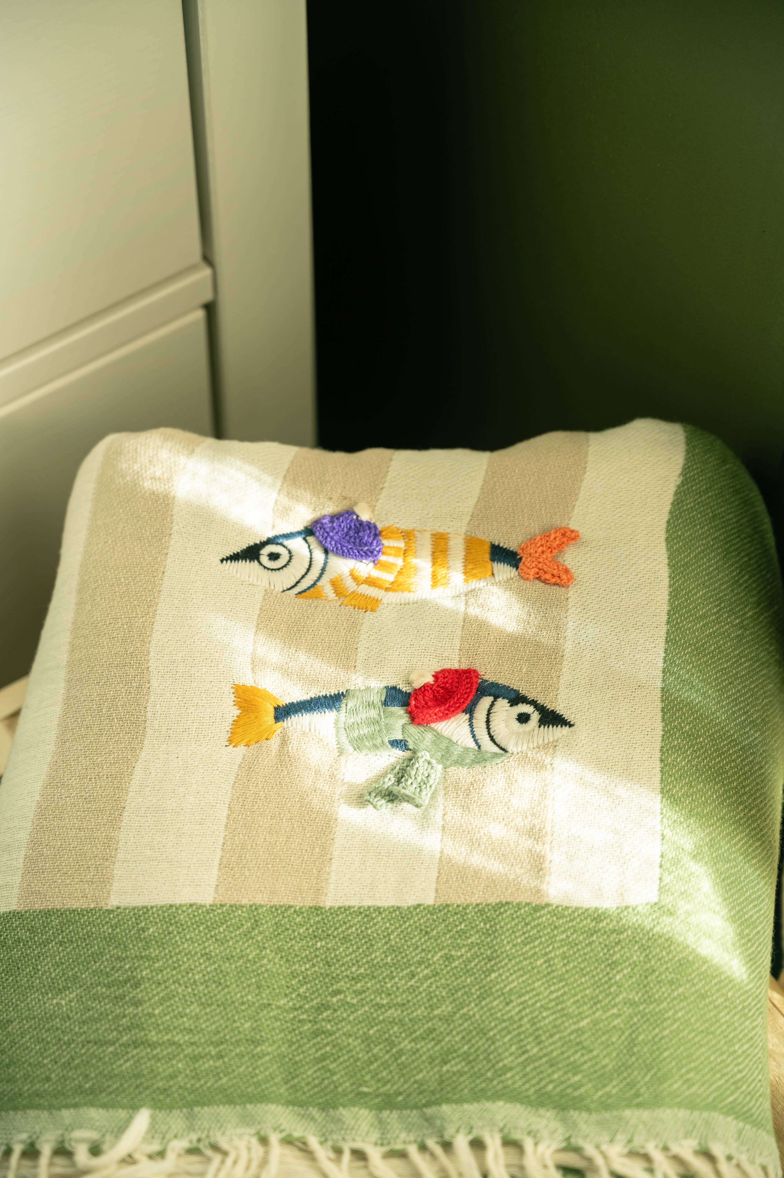 Maris Hand-Stitched Throw - DIGS