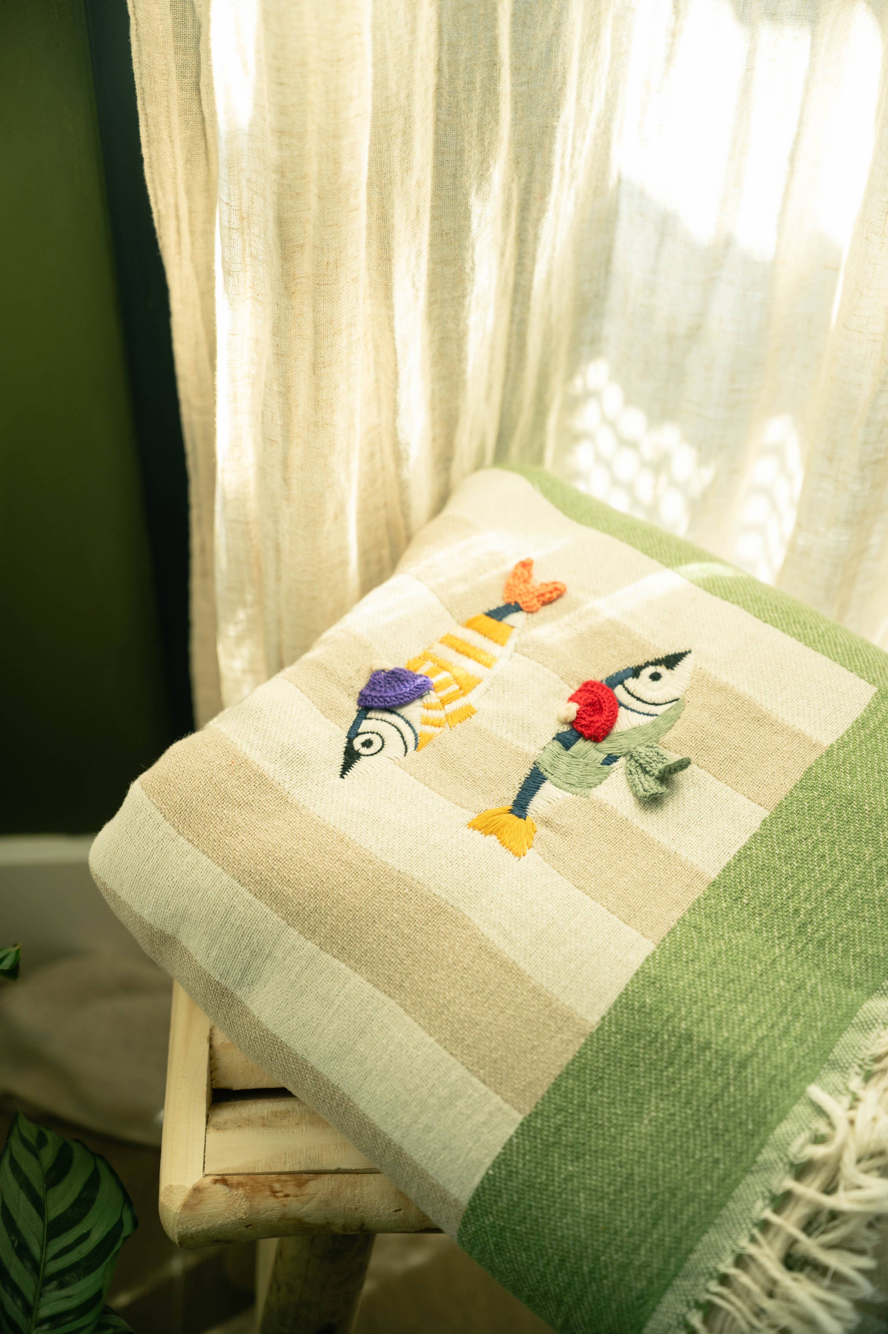 Maris Hand-Stitched Throw - DIGS