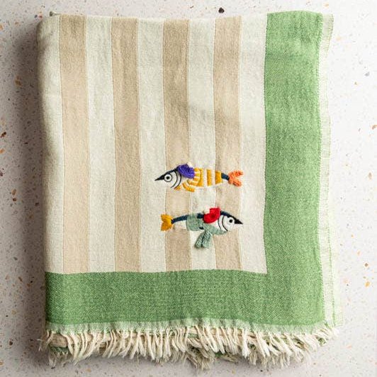 Maris Hand-Stitched Throw - DIGS