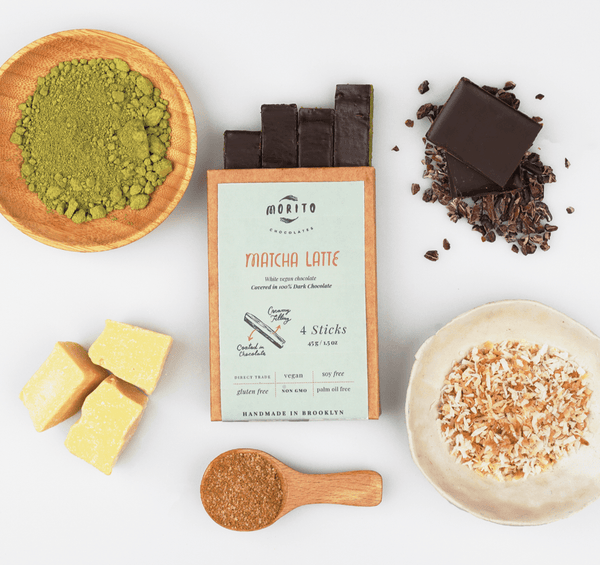 Matcha Latte Vegan Chocolate Sticks - DIGS