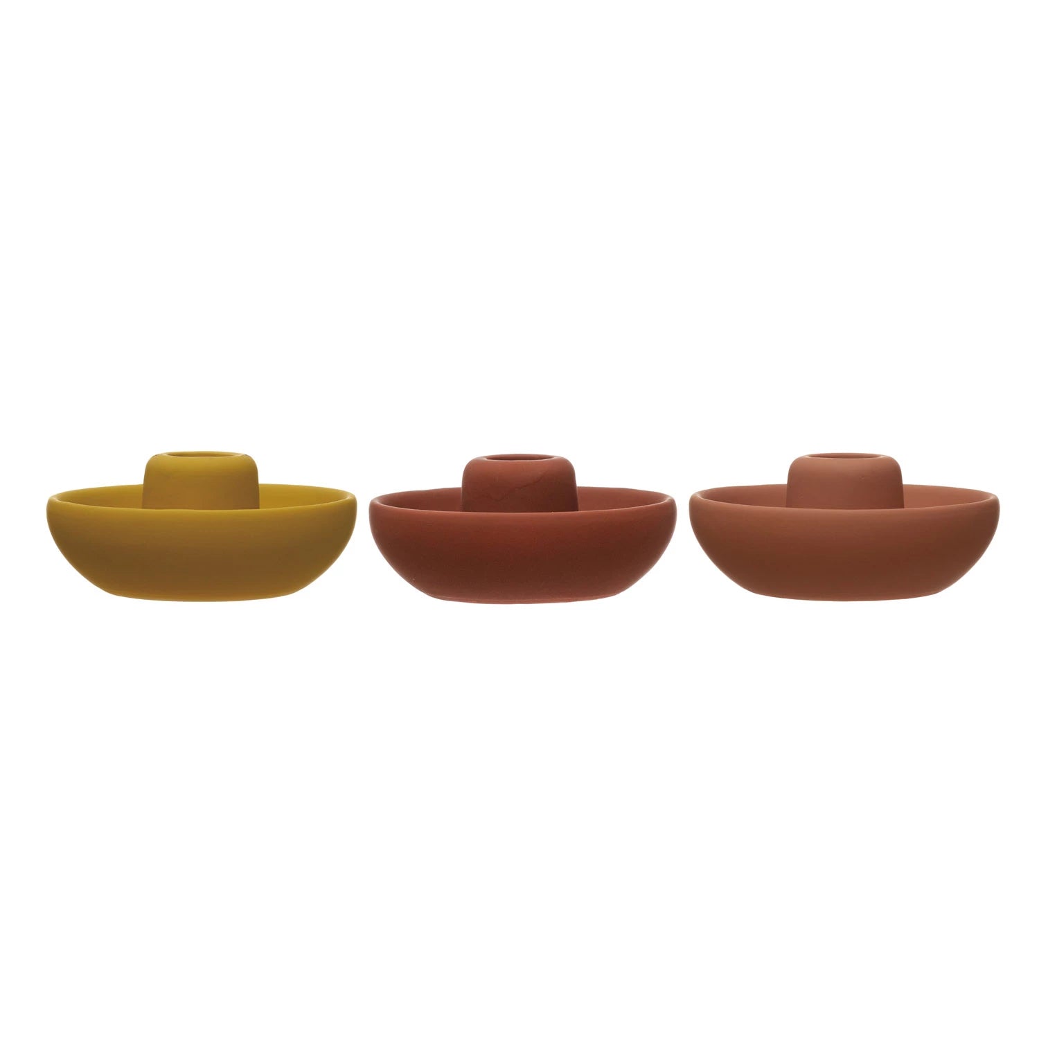 Matte Finished Taper Candle Holders - DIGS