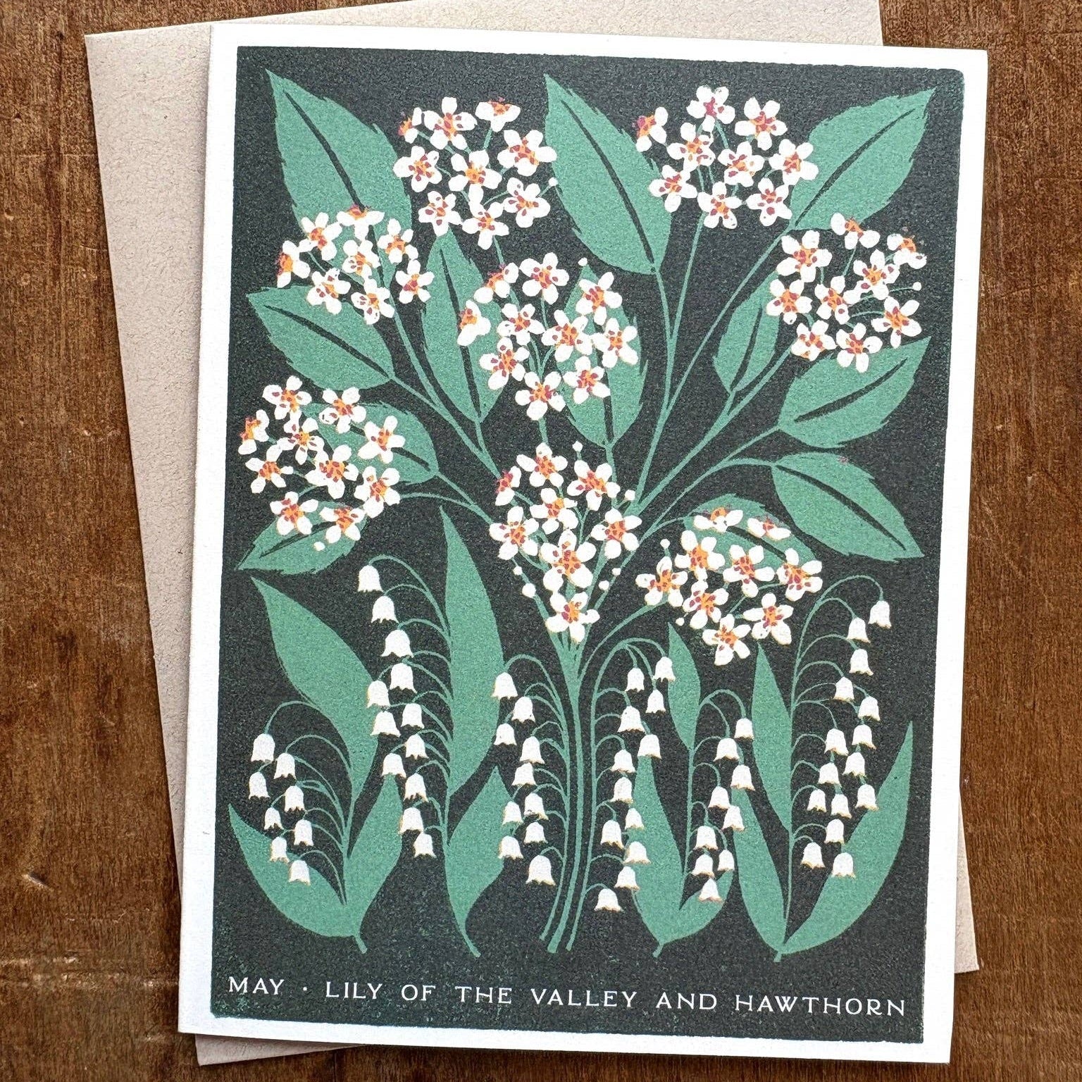 May Month Flowers Card - DIGS