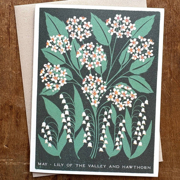 May Month Flowers Card - DIGS