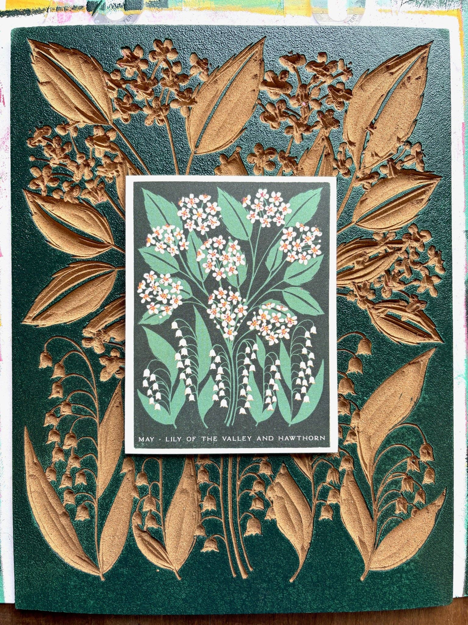 May Month Flowers Card - DIGS