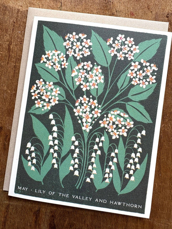 May Month Flowers Card - DIGS