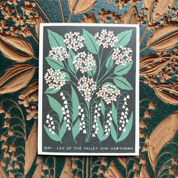 May Month Flowers Card - DIGS