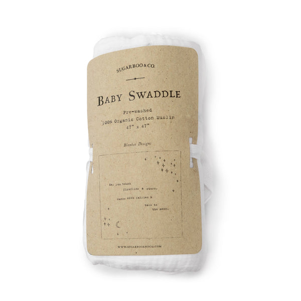 May You Touch Fireflies Swaddle Blanket - DIGS