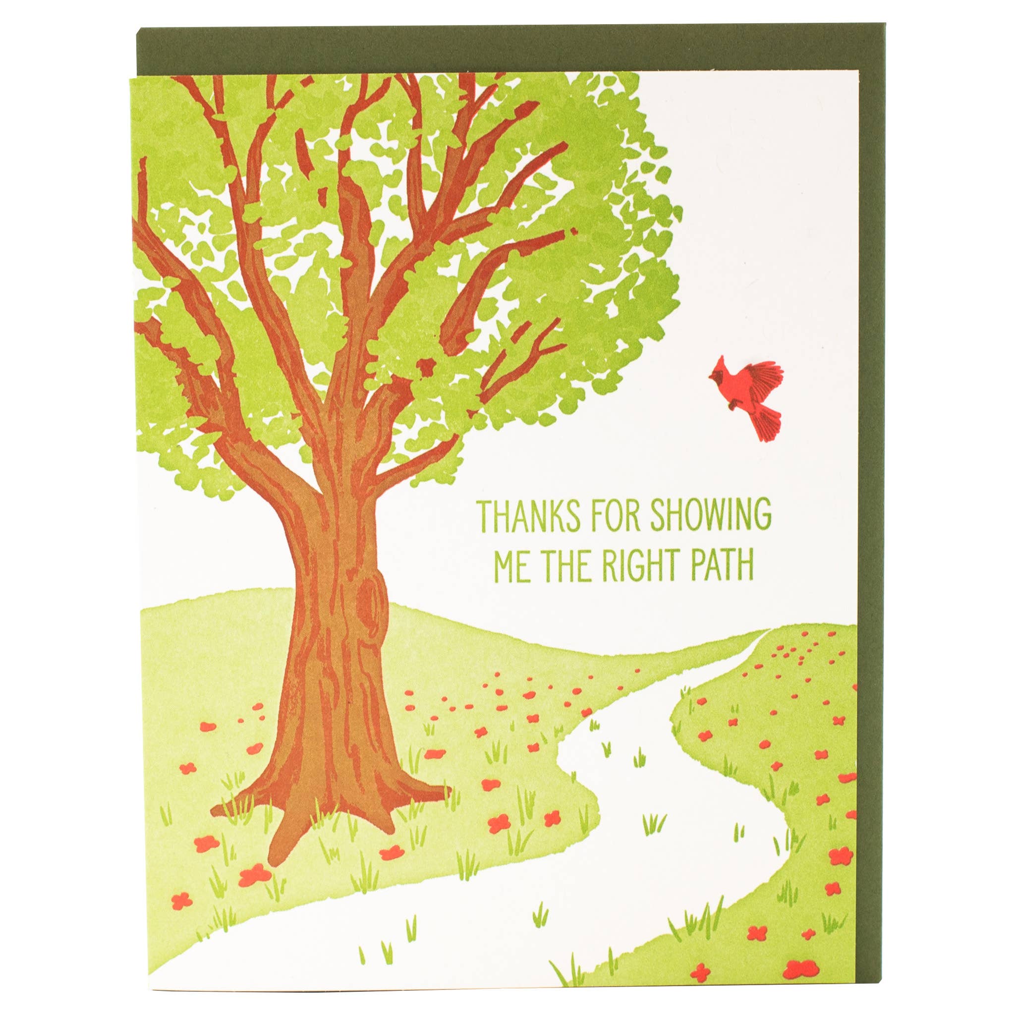 Meadow Path Thank You Card - DIGS