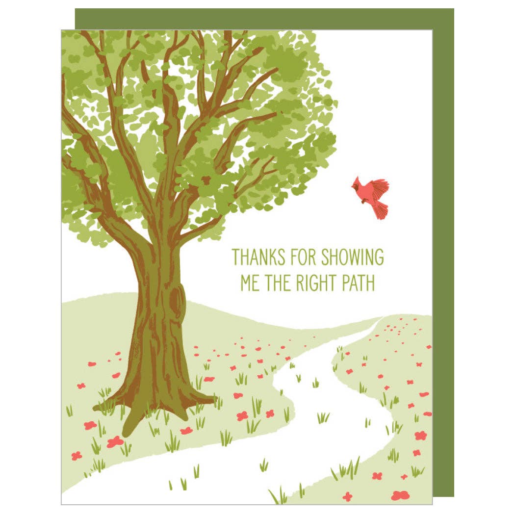 Meadow Path Thank You Card - DIGS