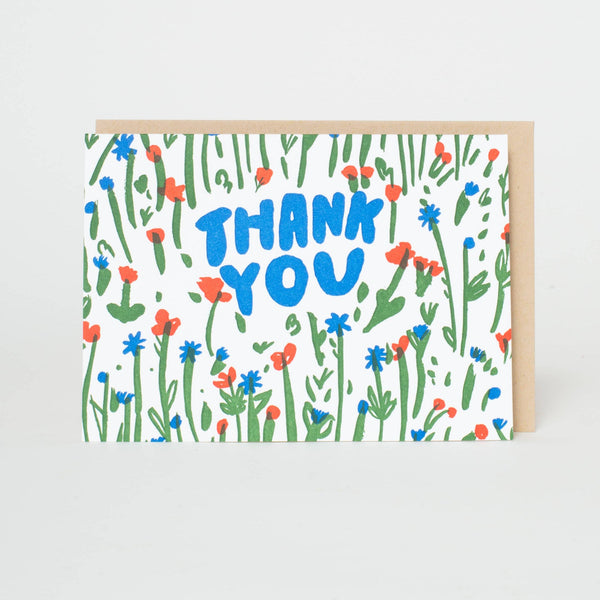 Meadow Thank You Card - DIGS