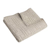 Melange Stitch Quilted Throw - DIGS