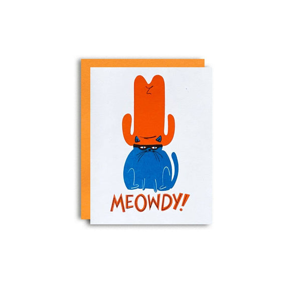 Meowdy Cat Card - DIGS