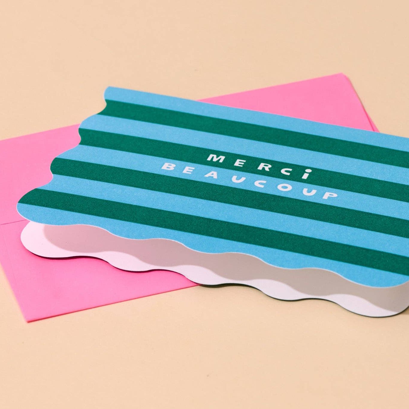 Merci Stripe Thank You Card Set - DIGS