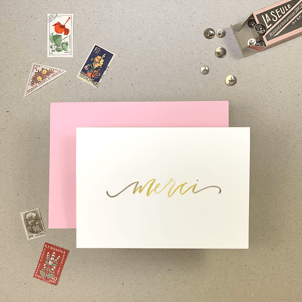 Merci Thank You Card - DIGS