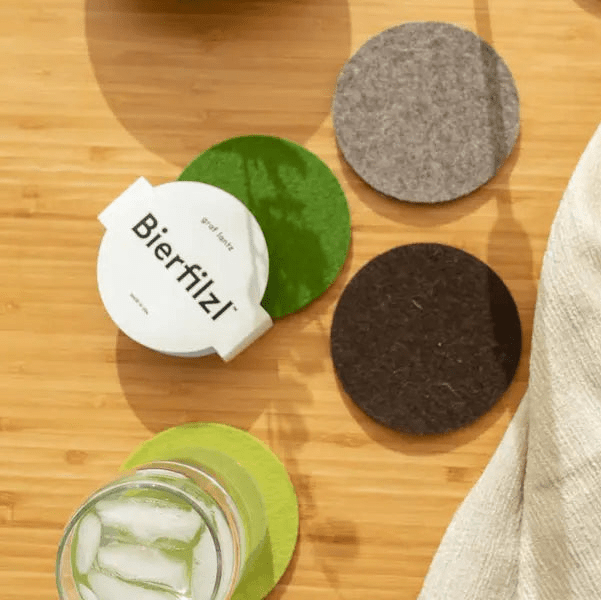 Merino Felt Coasters, Set/4 - DIGS