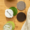 Merino Felt Coasters, Set/4 - DIGS