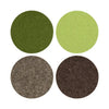 Merino Felt Coasters, Set/4 - DIGS