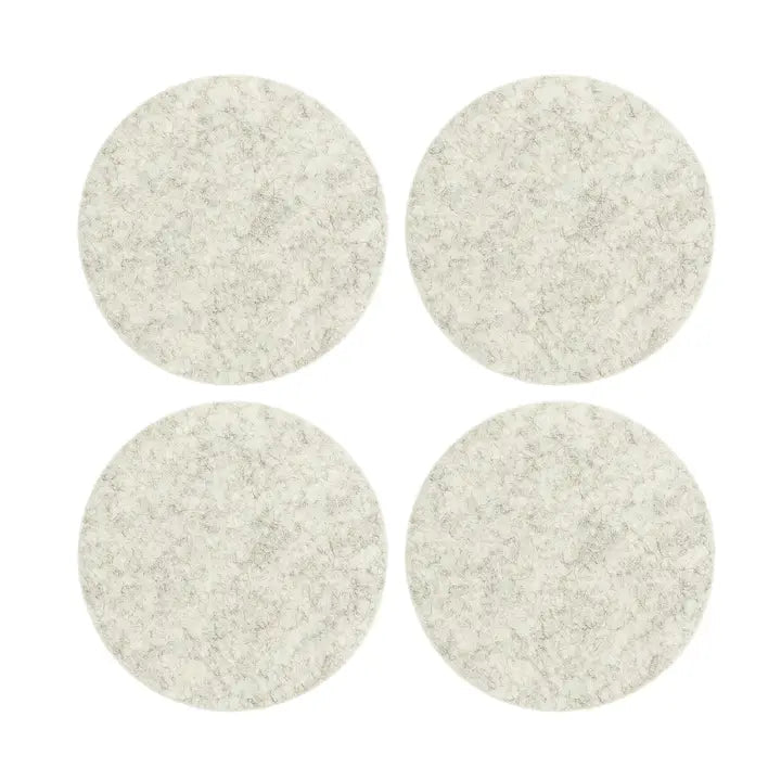 Merino Felt Coasters, Set/4 - DIGS