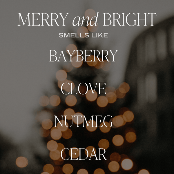 Merry and Bright Candle - DIGS