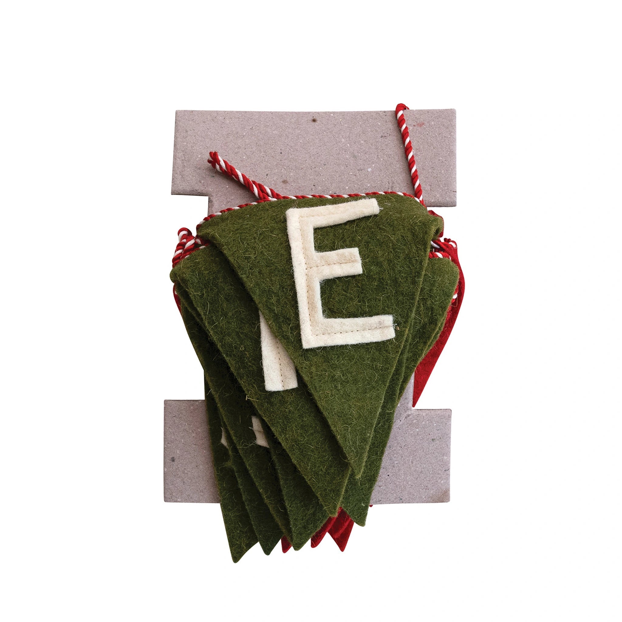 Merry Christmas Felt Pennant Banner - DIGS